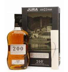 Jura 21 Years Old -  200th Anniversary