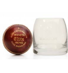 Macallan Glass & Cricket Ball