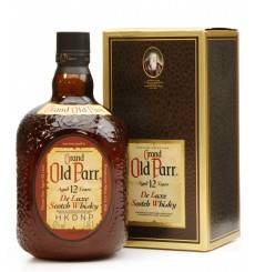 Grand Old Parr 12 Years Old - De Luxe (1 Litre HKDNP)