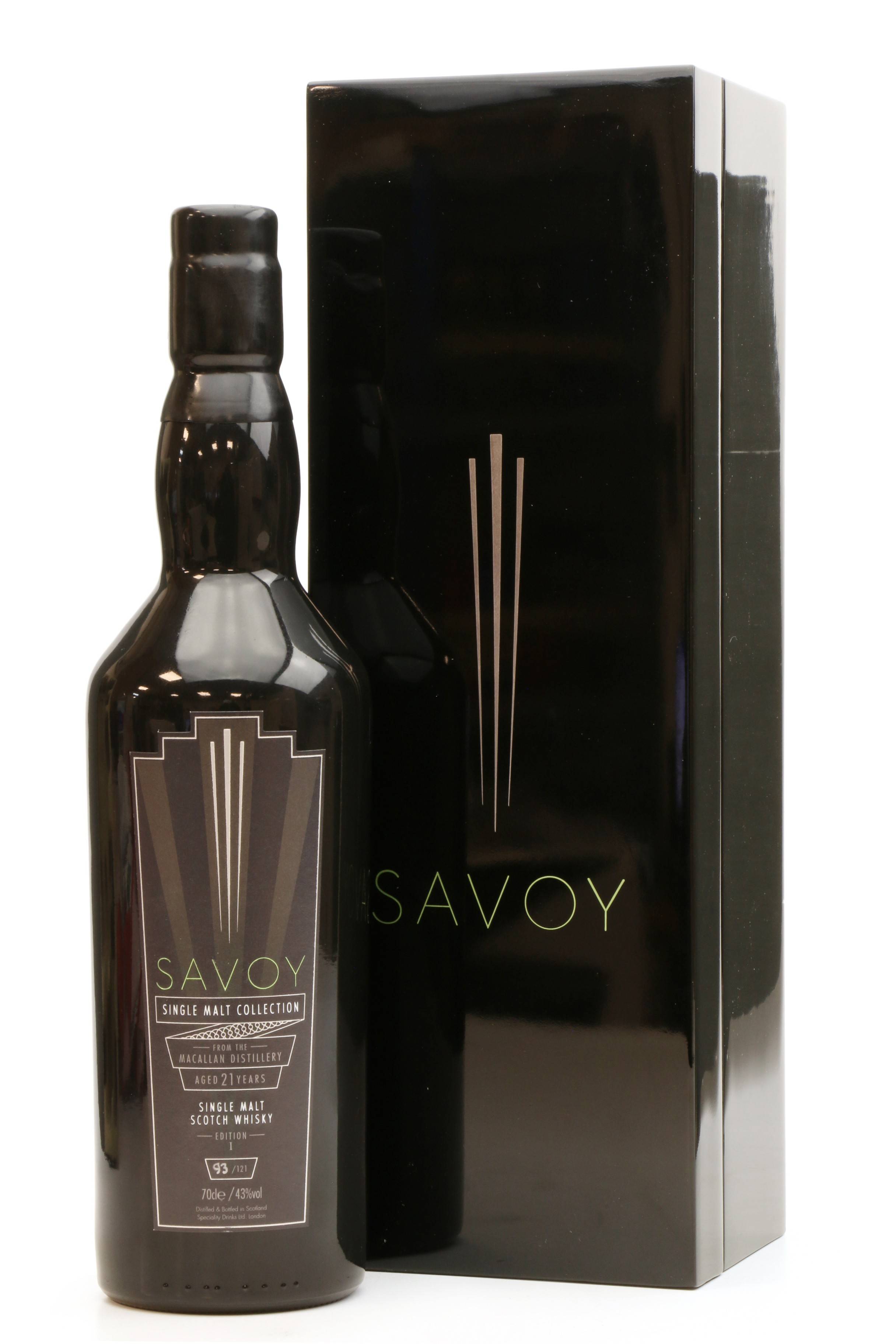 Macallan 21 Years Old Savoy Edition 1 Just Whisky Auctions
