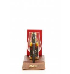 Glenfarclas 105 Miniature, Stand, Pen And Nosing Glass