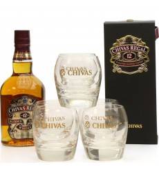 Chivas Regal 12 Years Old with 6x glasses 