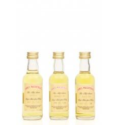 James MacArthur Miniatures - Mini Bottle Club x3 Set 4