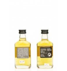 Highland Park 12 & 18 Years Old Miniatures X2