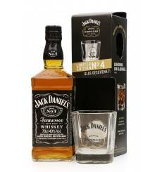 Jack Daniel's Old No 7 & Master Distiller Jesse C. Gamble Glass