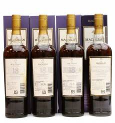 Macallan 18 Years Old 1986, 1987, 1988 & 1989 (4x 70cl)