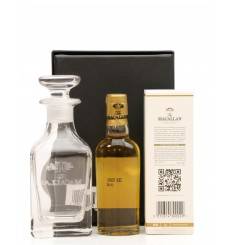 Macallan Amber Miniature Gift Set With Glass Decanter