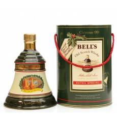 Bell's Christmas 1991 Decanter