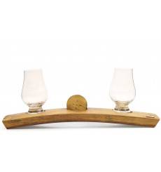 Glen Garioch Decorative Stand with Nosing Glasses X2