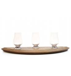 Decorative Stand with Glencairn Nosing Glasses X3 