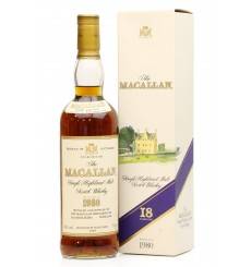 Macallan 18 Years Old 1980