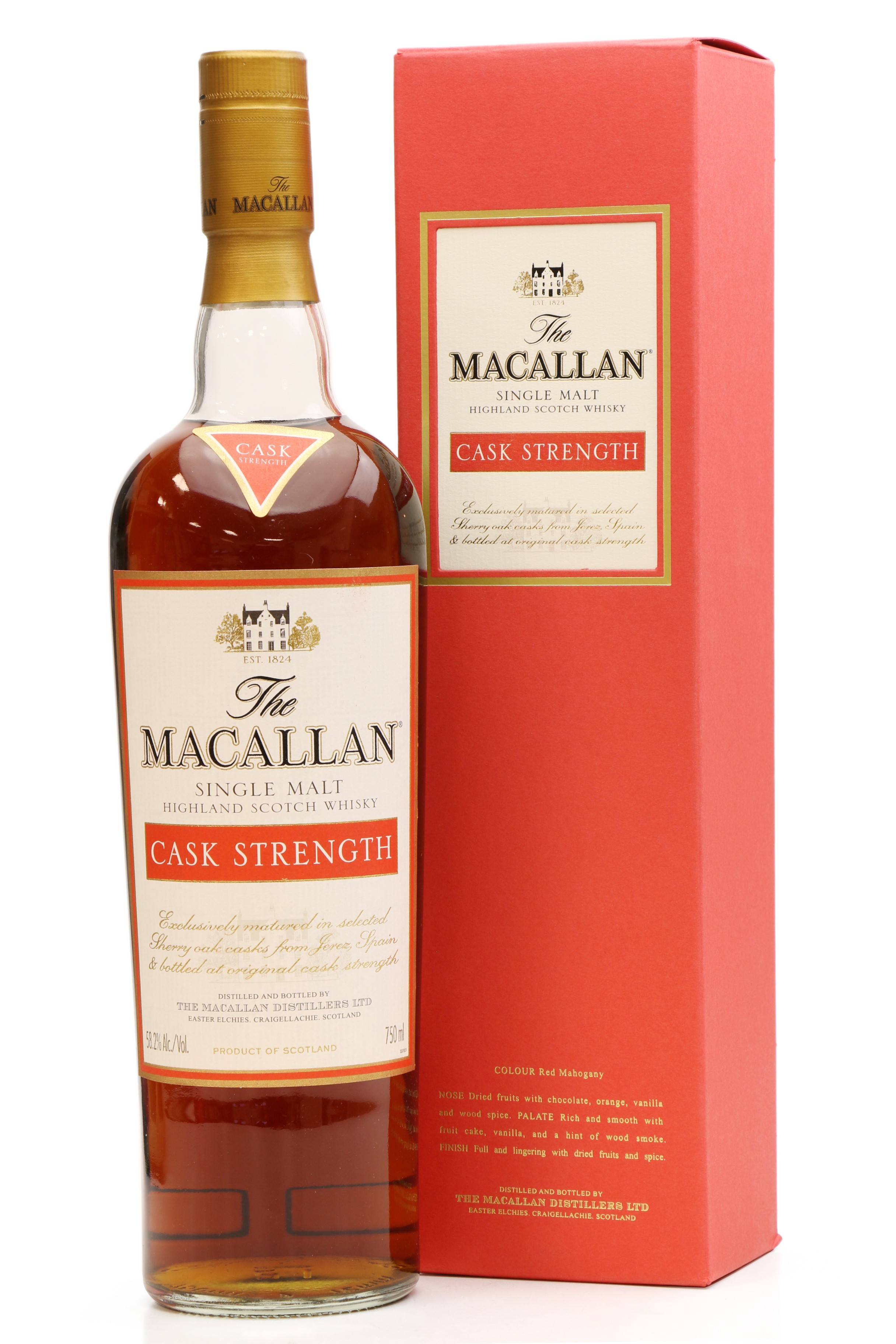 Macallan Cask Strength Us Import 75cl Just Whisky Auctions