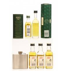 Assorted Miniatures x6 - with Mini Hipflask