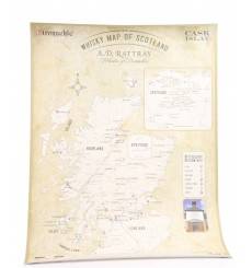 Decorative Print - Whisky Map Of Scotland