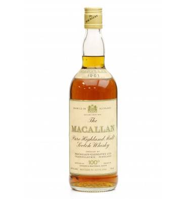 Macallan 1961 - 100° Proof - Campbell Hope & King