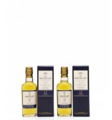 Macallan 12 Years Old - Double Cask Miniatures (2x 5cl)