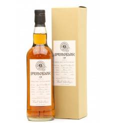 Springbank 17 Years Old 1990 - Selected for Springbank Society Members