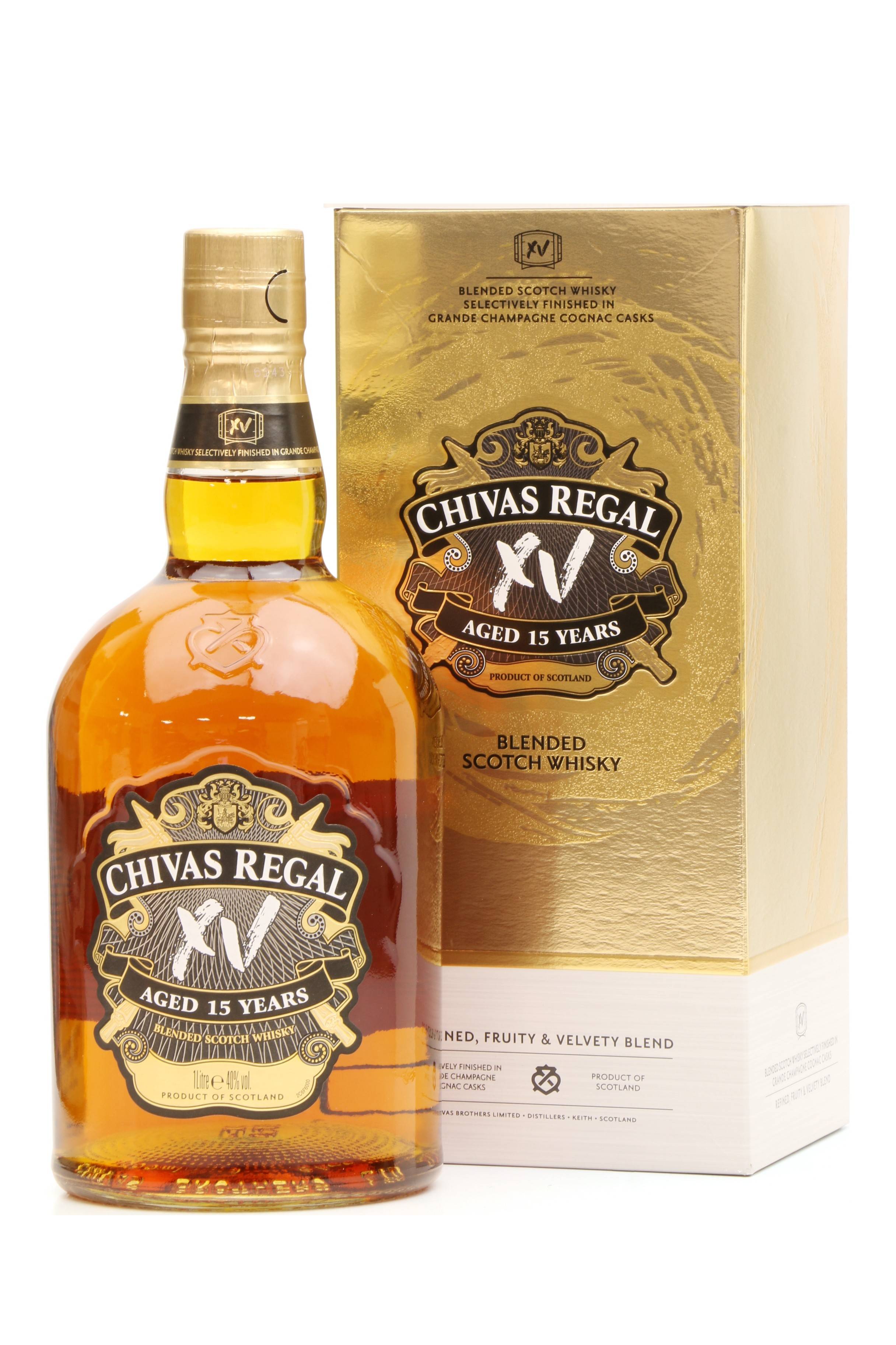 Chivas Regal 15 Years Old Xv 1 Litre Just Whisky Auctions