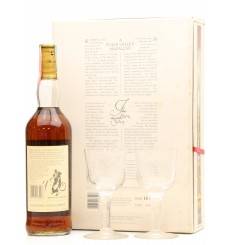 Macallan 18 Years Old 1974 - Jacobite Set With Glasses (Giovietti & Figli)