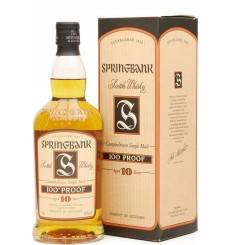 Springbank 10 Years Old - 100 Proof