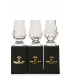 Macallan GlenCairn Crystal Nosing Glasses X3