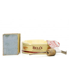 Bell's Memorabilia Inc Ashtray, Playing Cards & Pourer