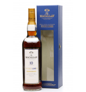 Macallan 10 Years Old Whisky Live 10th Anniversary Just Whisky Auctions