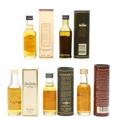 Assorted Miniatures X5 Incl Glenfiddich 18 Years Old