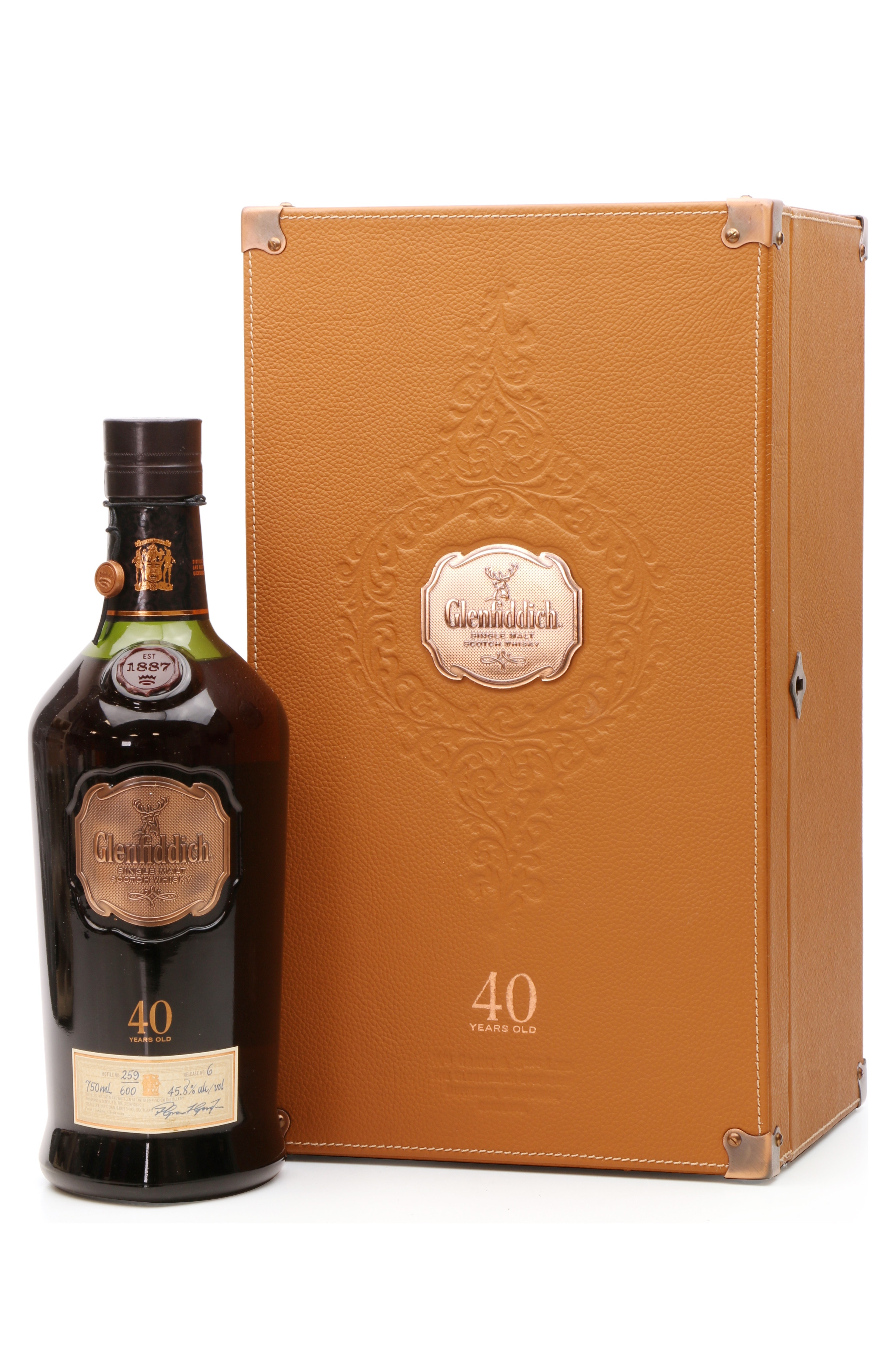 Glenfiddich 40 Year Old Cumulative Time Single Malt Whisky 750ml