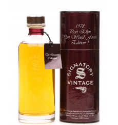 Port Ellen 1978 - Signatory Vintage Port wood Finish Edition 1