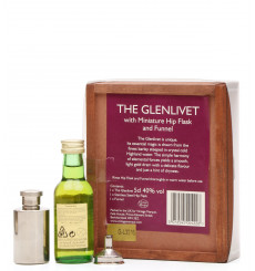 Glenlivet 12 Years Old Miniature & Flask