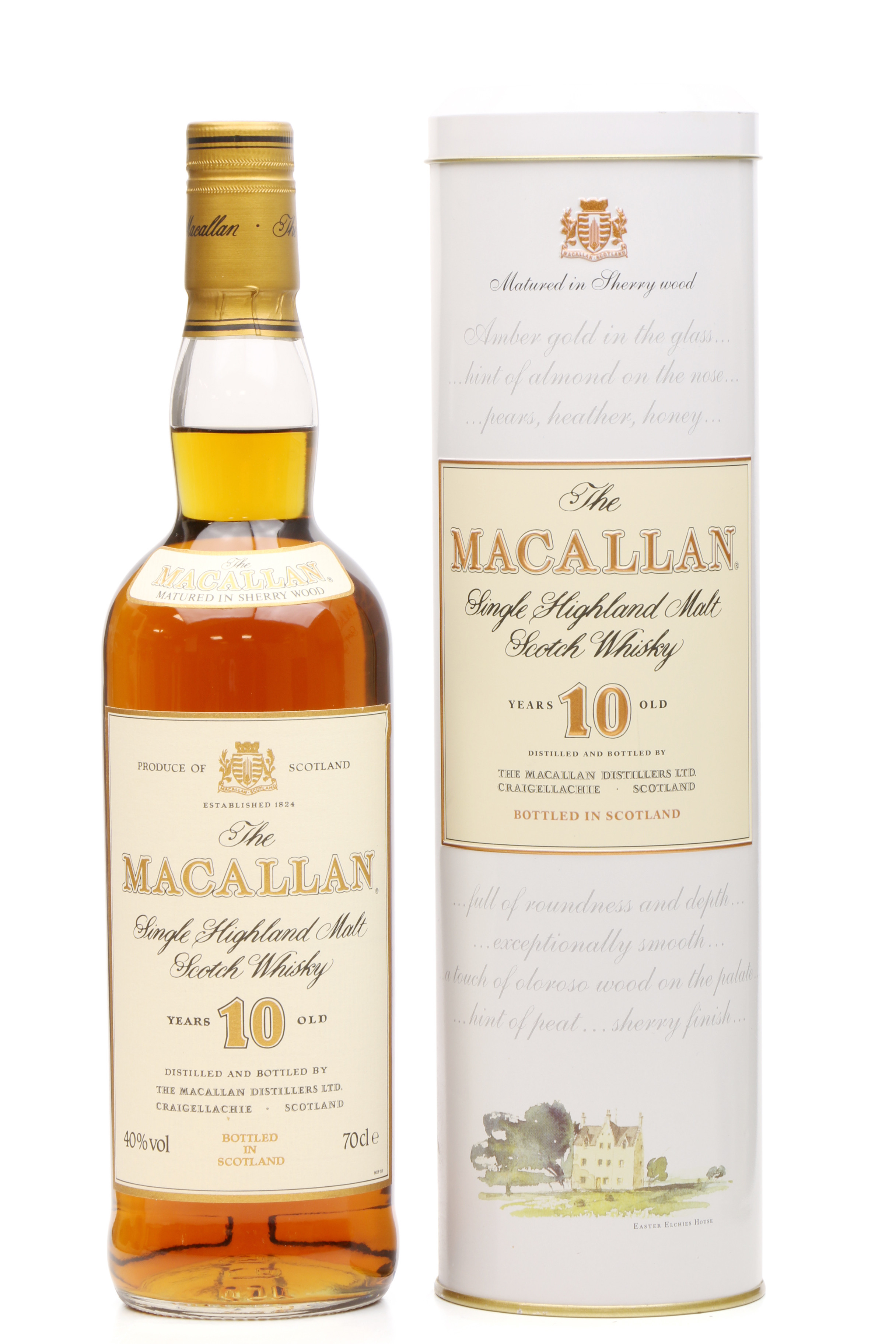 Macallan 10 Year Old Sherry Wood In Tin Just Whisky Auctions