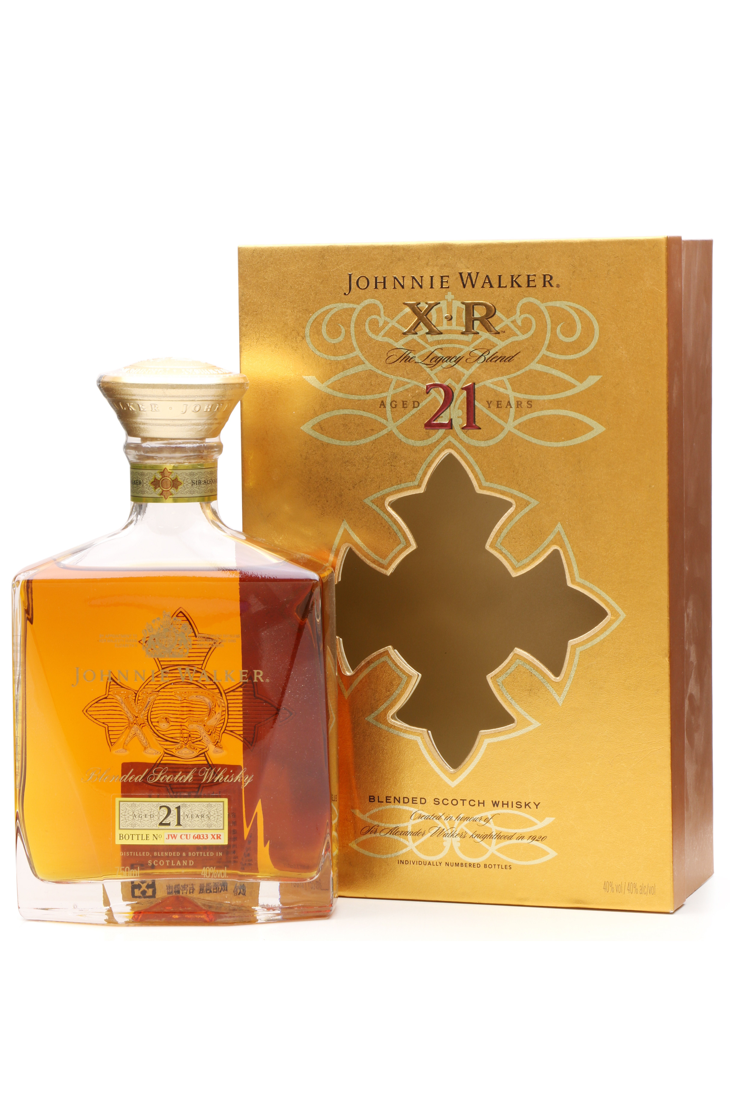 Johnnie Walker 21 Years Old - XR The Legacy Blend - Just