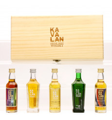 Kavalan Whisky Miniature Selection (50ml x5)