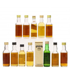 Assorted Miniatures x 12 inc Springbank 12 Years Old