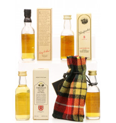 Assorted Miniatures x4 incl Knockando 1973 & Dalwhinnie 15 Years Old