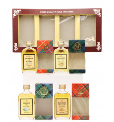 Gordon & MacPhail 12 Years Old Miniatures X4