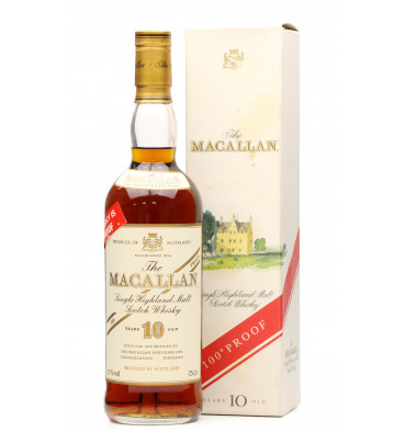 Macallan 10 Years Old 100 Proof 75cl Just Whisky Auctions