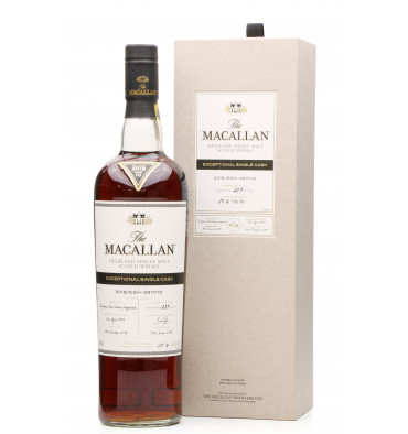 Macallan 1993 2018 Exceptional Single Cask No 3917 10 Just Whisky Auctions