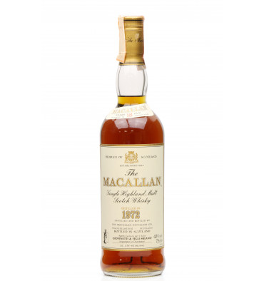 Macallan 18 Years Old 1972 Giovinetti Figli 75cl Just Whisky Auctions