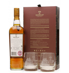 Macallan 12 Years Old - Sherry Oak Limited Edition With 2 Glasses