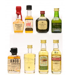 Assorted Miniatures Incl Suntory Old Whisky (8x5cl)