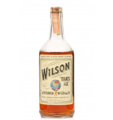 Wilson's American Blended Whiskey - 1950s (4/5 Quart)