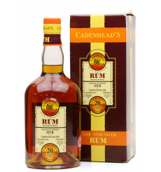 Caroni 20 Years Old HTR Rum - Cadenhead's Cask Strength 