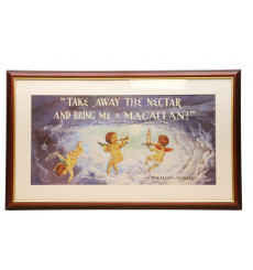 Macallan 'Take Away the Nectar' Framed Advert