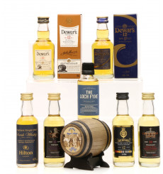 8 Assorted Scotch Whisky including Dewars 12 Years Old (8 x5cl)