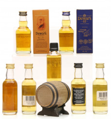8 Assorted Scotch Whisky including Dewars 12 Years Old (8 x5cl)