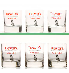 Dewar's Glasses x 6