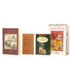 Assorted Whisky Books x 4