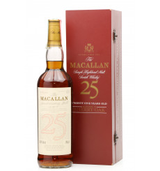 Macallan 25 Years Old - Anniversary Malt Sherry Oak